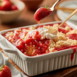 Erdbeer Cobbler