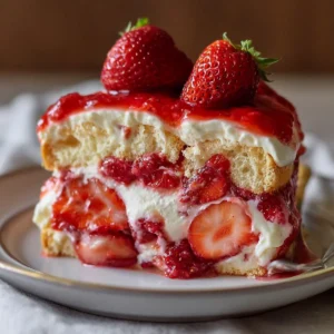 Erdbeerkuchen ohne Backen