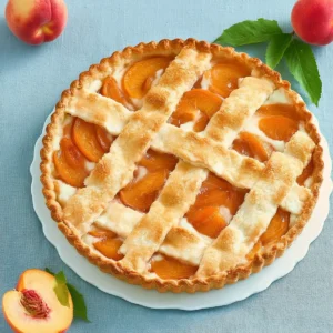 Pfirsichtarte