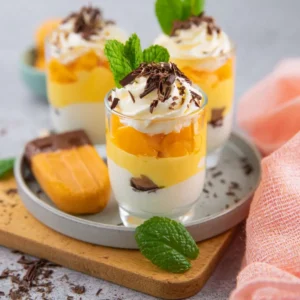 Solero Dessert im Glas