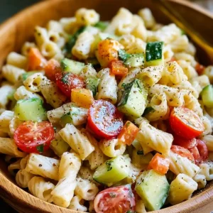 Veganer Nudelsalat ohne Mayo